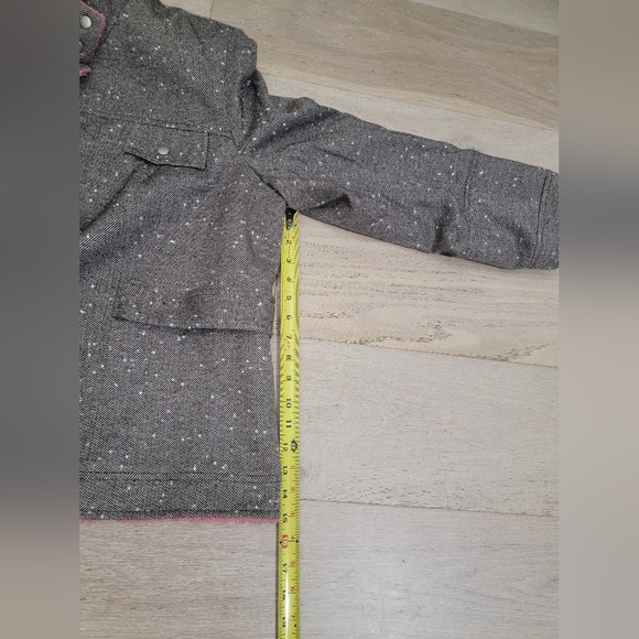 Women's Pink and Brown Jacket - Picture 3 of 11